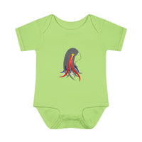 4th of July Lucy Infant Baby Rib Bodysuit