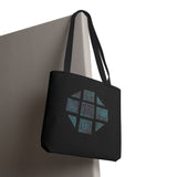 Teal Hex Tote Bag