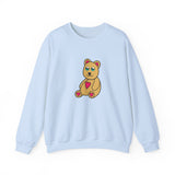 Peri Bear Unisex Heavy Blend™ Crewneck Sweatshirt
