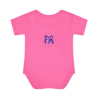 Blue Lucy Infant Baby Rib Bodysuit