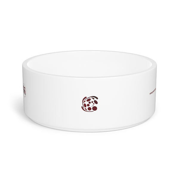 Spiral Red  Pet Bowl