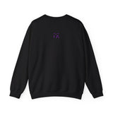 Purple Sun Unisex Heavy Blend™ Crewneck Sweatshirt
