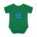 Classic Blue Infant Baby Rib Bodysuit