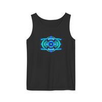 Classic Blue Unisex Garment-Dyed Tank Top