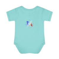 4th of July Lucy Infant Baby Rib Bodysuit