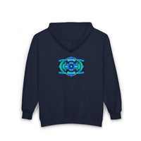 Classic Blue Unisex Heavy Blend™ Full Zip Hooded Sweatshirt