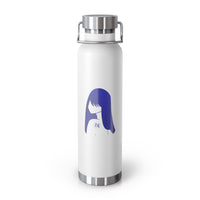 Blue Lucy Copper Vacuum Insulated Bottle, 22oz