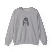 Graphite Lucy Unisex Heavy Blend™ Crewneck Sweatshirt