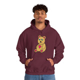 Peri Bear Unisex Heavy Blend™ Hooded Sweatshirt