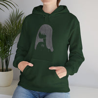 Graphite Lucy Unisex Heavy Blend™ Hooded Sweatshirt