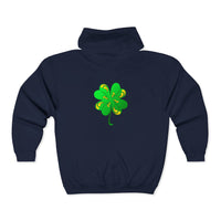 Clover Unisex Heavy Blend™ Full Zip Hooded Sweatshirt