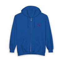 Emblem Unisex Heavy Blend™ Full Zip Hooded Sweatshirt