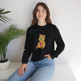 Peri Bear Unisex Heavy Blend™ Crewneck Sweatshirt