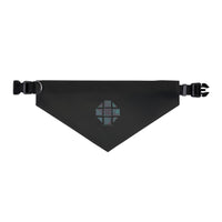 The Creative Art Series: Teal Hex Pet Bandana Collar