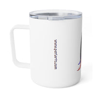 4th of July Lucy  Insulated Coffee Mug, 10oz