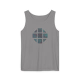 Teal Hex Unisex Garment-Dyed Tank Top