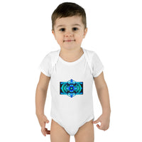 Classic Blue Infant Baby Rib Bodysuit