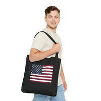 American Flag Tote Bag