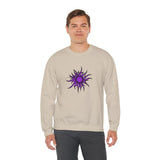 Purple Sun Unisex Heavy Blend™ Crewneck Sweatshirt