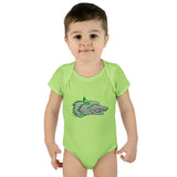 Wolf Infant Baby Rib Bodysuit