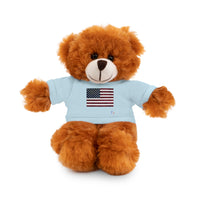 American Flag Stuffed Animals with Tee