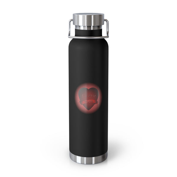 Heartmail Copper Vacuum Insulated Bottle, 22oz