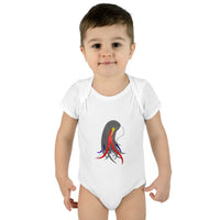 4th of July Lucy Infant Baby Rib Bodysuit
