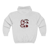 Spiral Red Unisex Heavy Blend™ Full Zip Hooded Sweatshirt