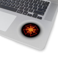 Orange Star Kiss-Cut Stickers