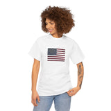 American Flag Unisex Heavy Cotton Tee