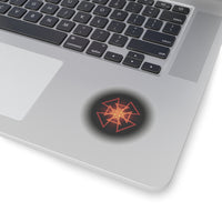 Orange Star Kiss-Cut Stickers
