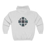 Teal Hex Unisex Heavy Blend™ Full Zip Hooded Sweatshirt
