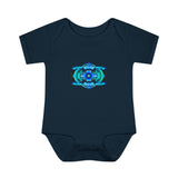 Classic Blue Infant Baby Rib Bodysuit