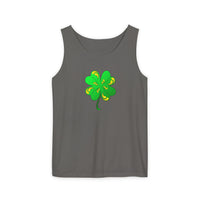 Clover Unisex Garment-Dyed Tank Top