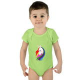 Lily the Unicorn Infant Baby Rib Bodysuit