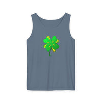 Clover Unisex Garment-Dyed Tank Top