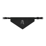 Peri Arts Brand Logo: Graphite Lucy Pet Bandana Collar