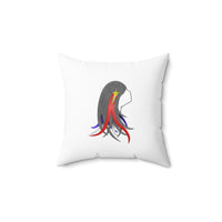 4th of July Lucy Spun Polyester Square Pillow