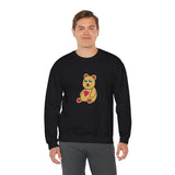 Peri Bear Unisex Heavy Blend™ Crewneck Sweatshirt