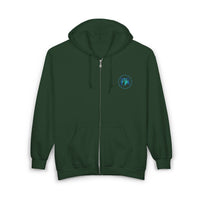 Classic Blue Unisex Heavy Blend™ Full Zip Hooded Sweatshirt