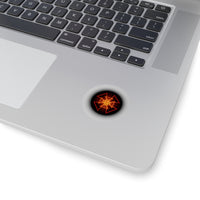 Orange Star Kiss-Cut Stickers