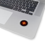 Orange Star Kiss-Cut Stickers