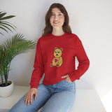 Peri Bear Unisex Heavy Blend™ Crewneck Sweatshirt