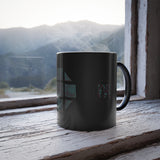 Teal Hex Color Morphing Mug, 11oz