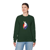 Lily the Unicorn Unisex Heavy Blend™ Crewneck Sweatshirt