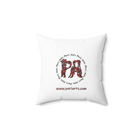 Squirrel Spun Polyester Square Pillow