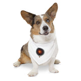The Creative Art Series: Orange Star Pet Bandana Collar