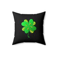 Clover Spun Polyester Square Pillow