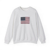 American Flag Unisex Heavy Blend™ Crewneck Sweatshirt