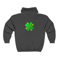 Clover Unisex Heavy Blend™ Full Zip Hooded Sweatshirt